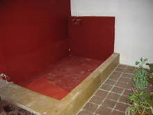 Microcemento rojo