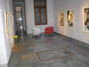 Carpeta de cemento.